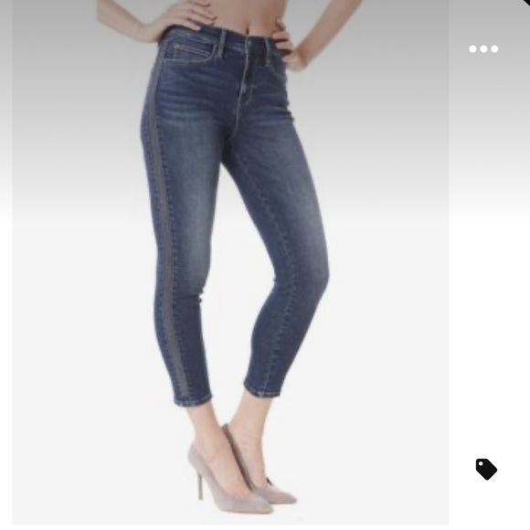 Nicole Miller Denim - Nicole Miller Soho High Rise Skinny Blue Jeans. Size 14. D4/A1937